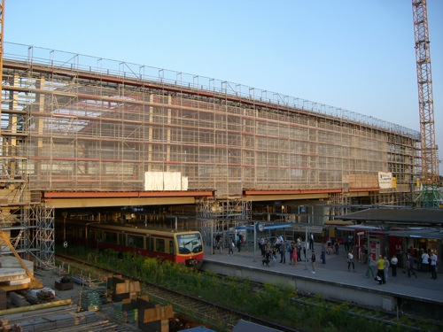 Bahnsteighalle Bahnhof Ostkreuz