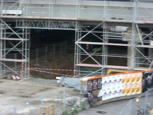 Der nördliche Eingang des Bahnhofs Ostkreuz