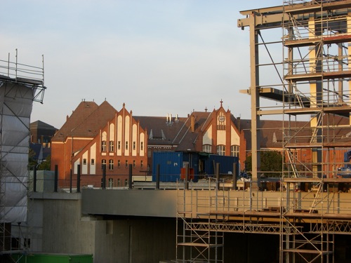 Schallschutzwände am Bahnhof Ostkreuz