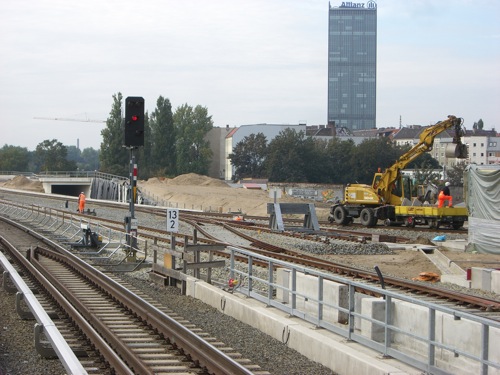 Die Kehranlage am Ostkreuz