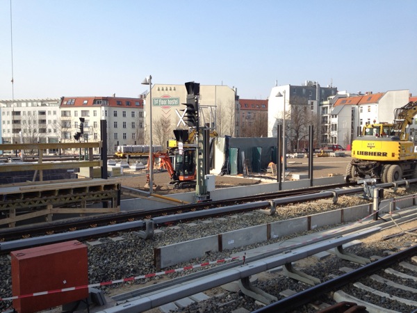 Kabelarbeiten Ringbahn Ostkreuz