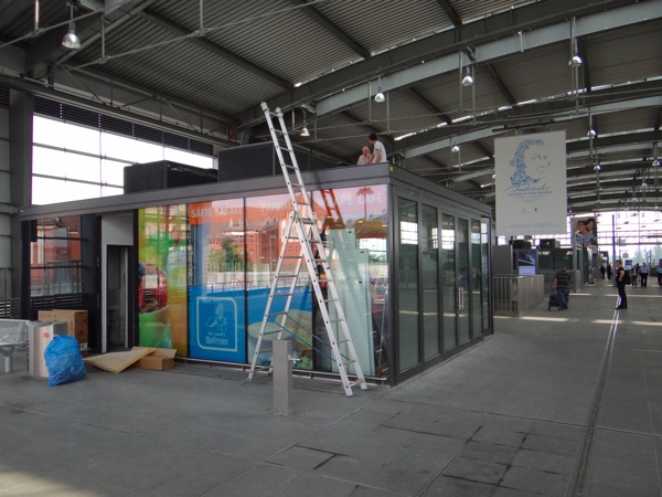 Der erste Kiosk auf dem Ringbahnsteig Ostkreuz