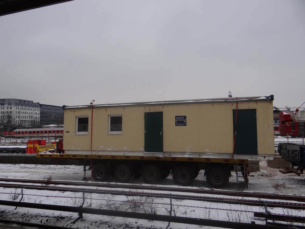 Die Aufsicht vom Ostkreuz an der Warschauer Straße