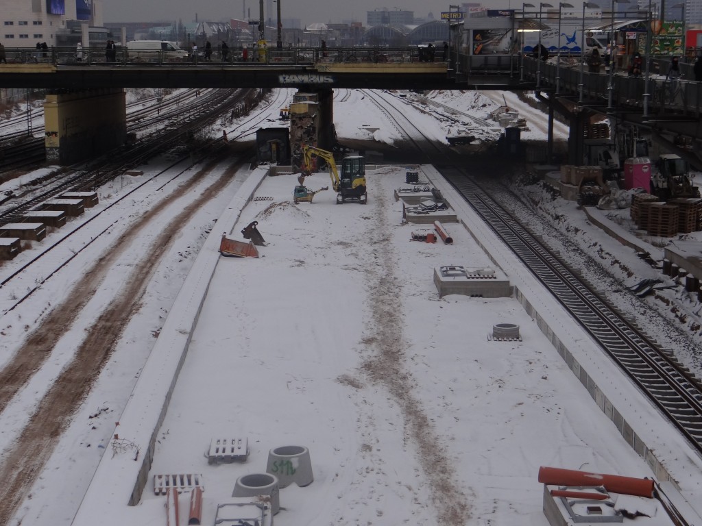 Bahnsteig B Warschauer Straße