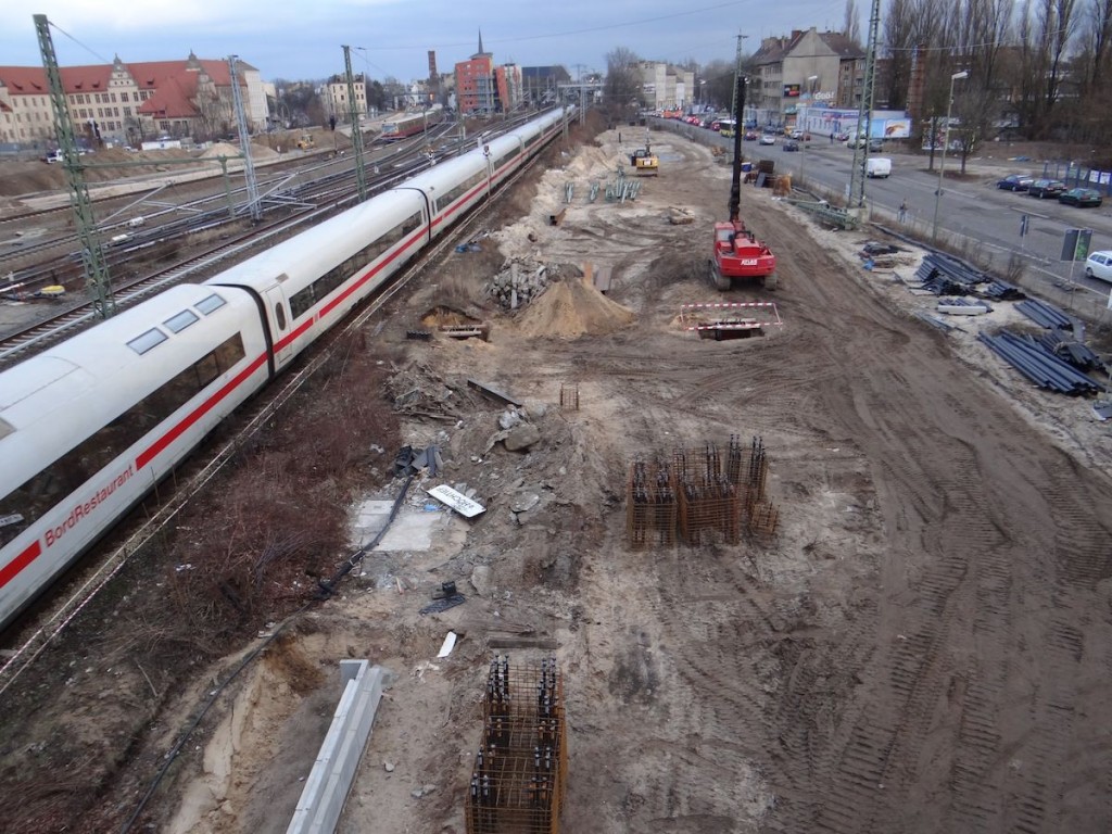 Fernbahntrasse am Ostkreuz