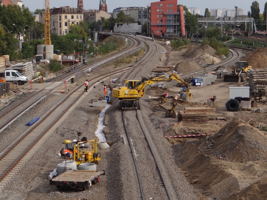 Kleiner Baustellenüberblick Ende September 2014