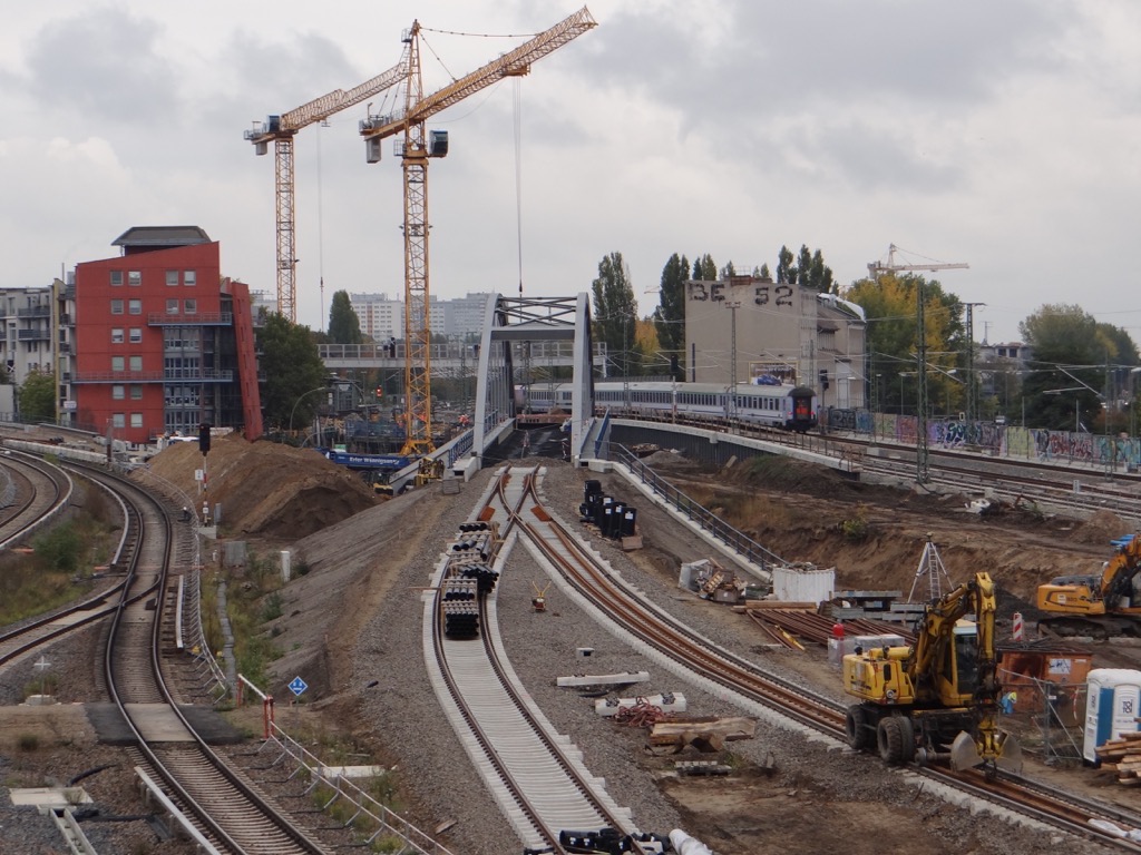 Baustellenübersicht Ende Oktober