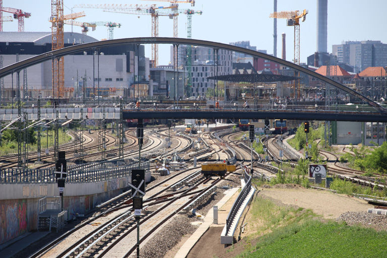 Besonderer Rundgang über die Ostkreuz Baustelle