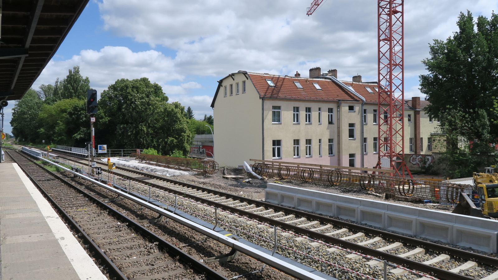 Bauarbeiten an der Ostbahn