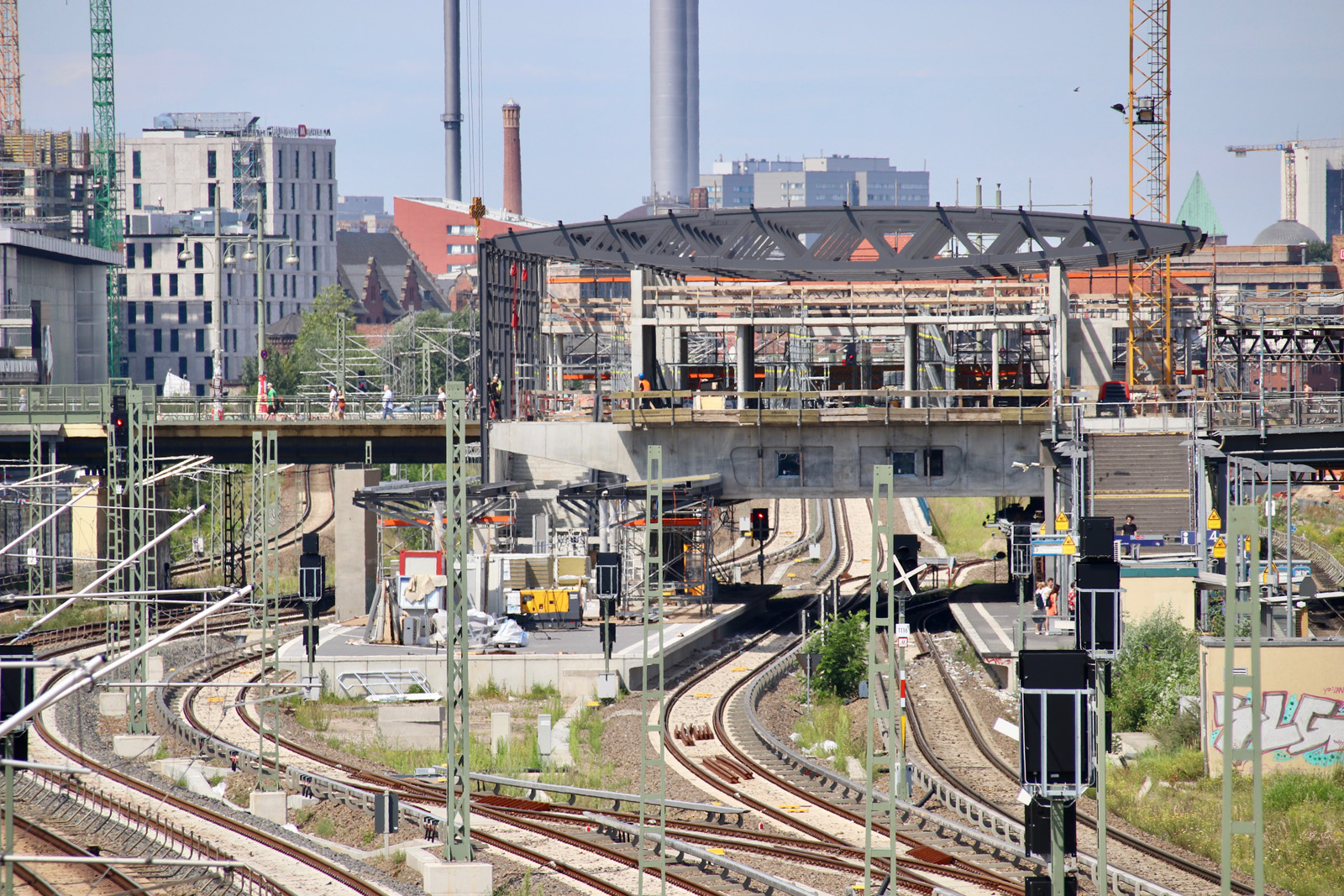 Baustellenübersicht von Rummelsburg bis Ostbahnhof