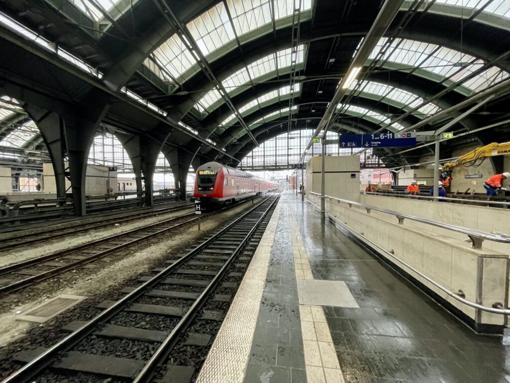 Berlin Ostbahnhof Zugdurchfahrt