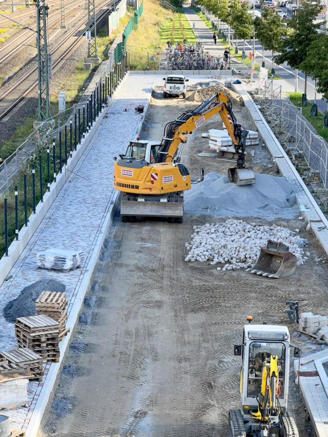 Vorplatzgestaltung am Bahnhof Ostkreuz